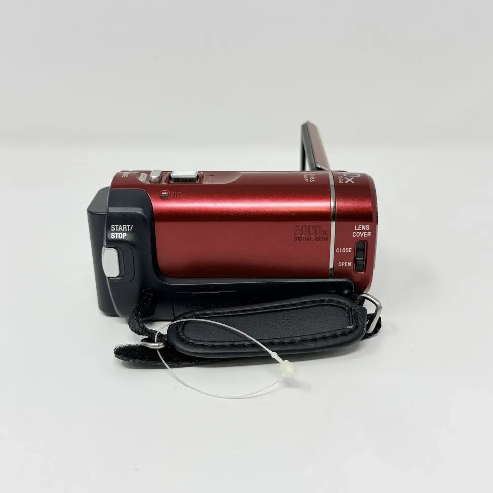 Sony DCR-SX40 Handycam 4GB Digital Camcorder Red Tested Box Battery Charger